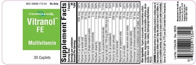 Label (Vitranol Fe)